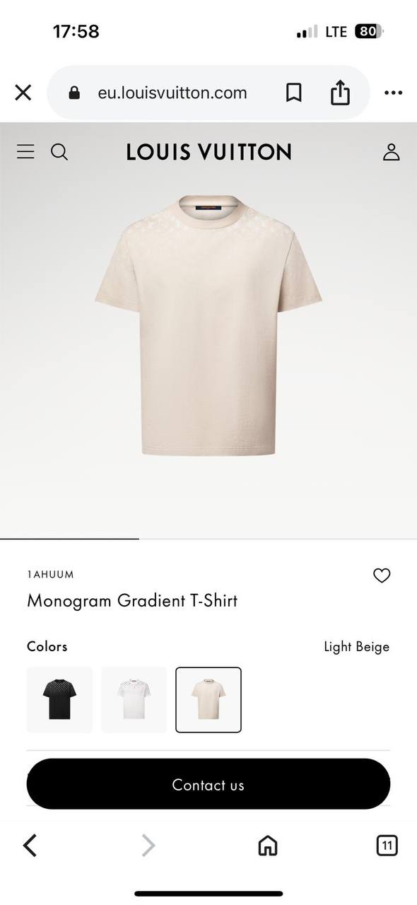 Camiseta Louis Vuitton 085