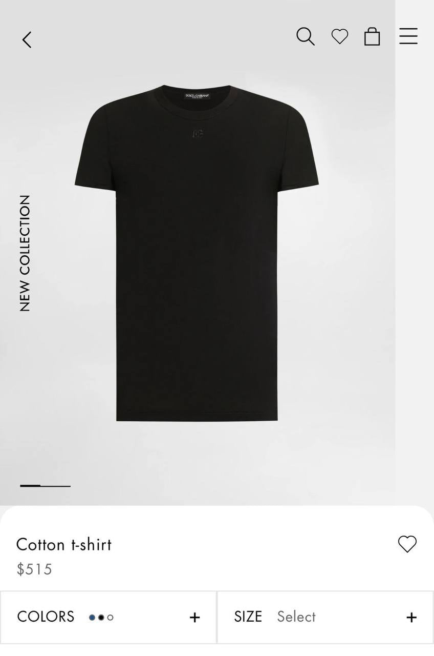 CAMISETA DOLCE&GABANNA 009