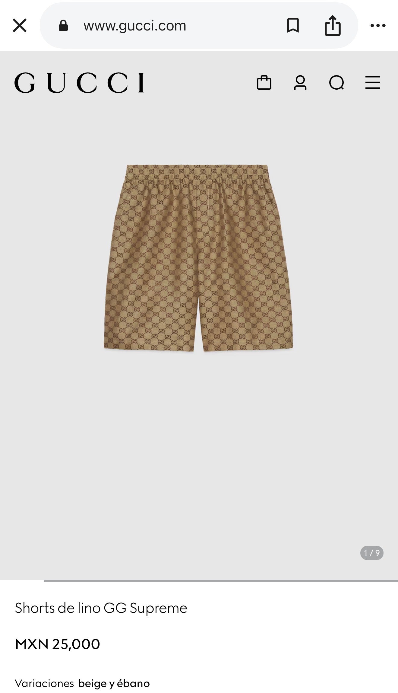 Short Gucci 021