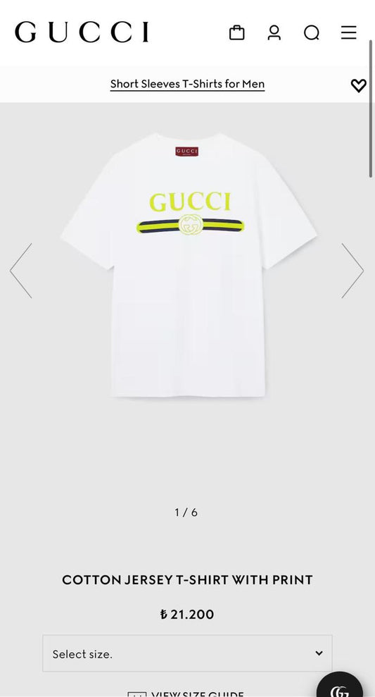 CAMISETA GUCCI 020