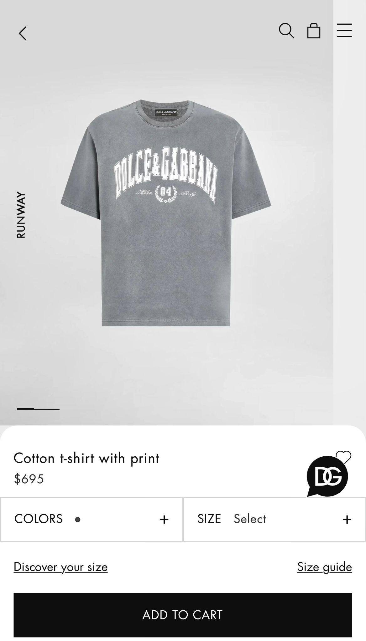 Camiseta Dolce&Gabbana