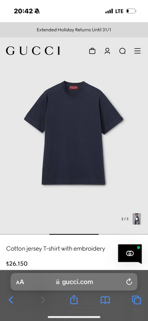 Camiseta Gucci 024