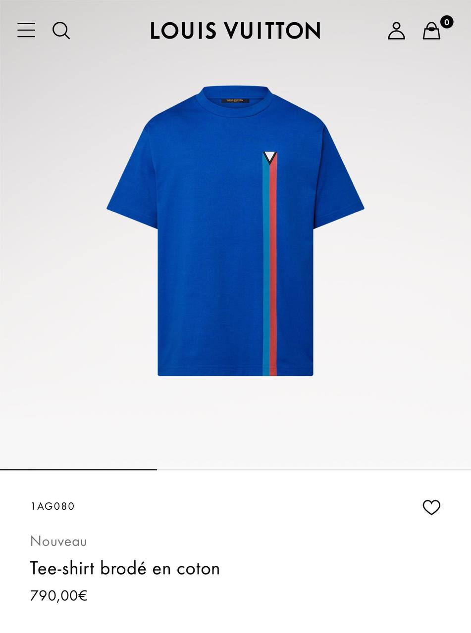 Camiseta Louis Vuitton 091
