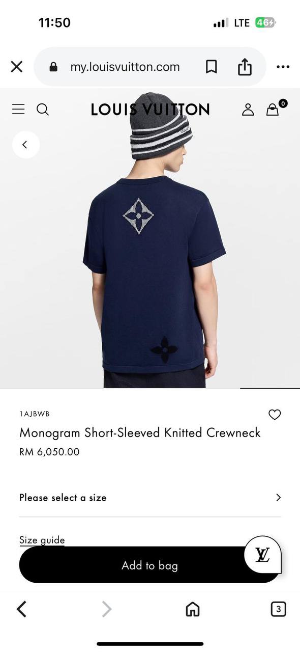 Camiseta Louis Vuitton 101