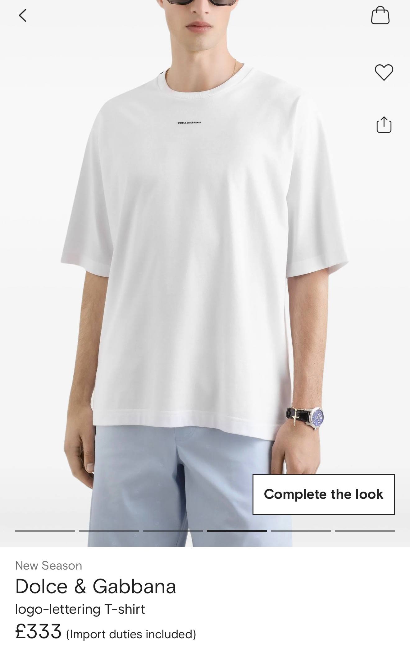 Camiseta D&G 011