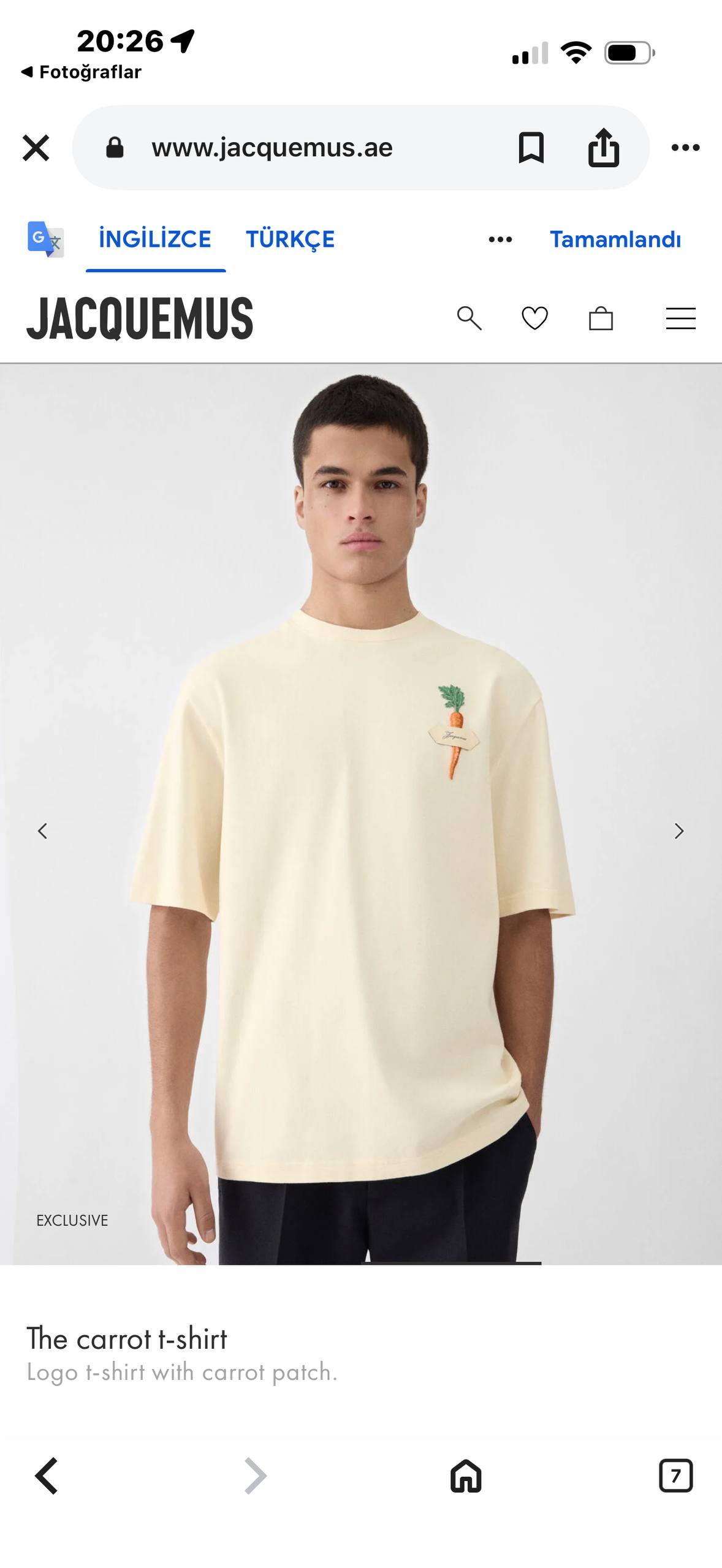 Camiseta jacquemus 008