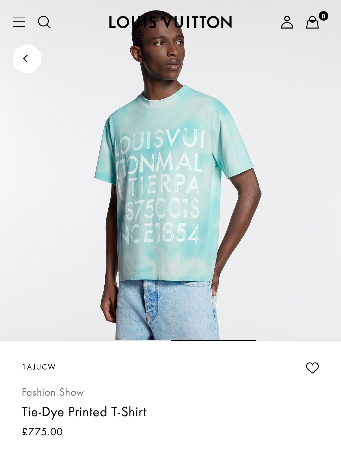 Camiseta Louis Vuitton 0100
