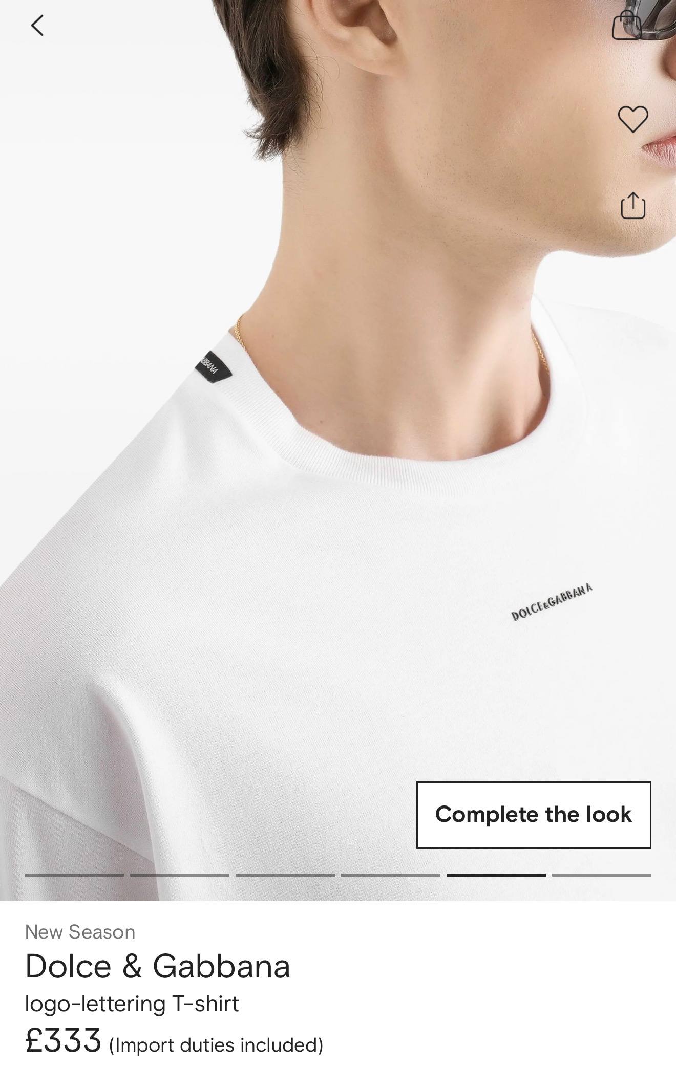 Camiseta D&G 011