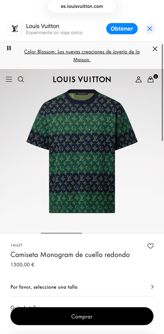 Camiseta Louis Vuitton 102