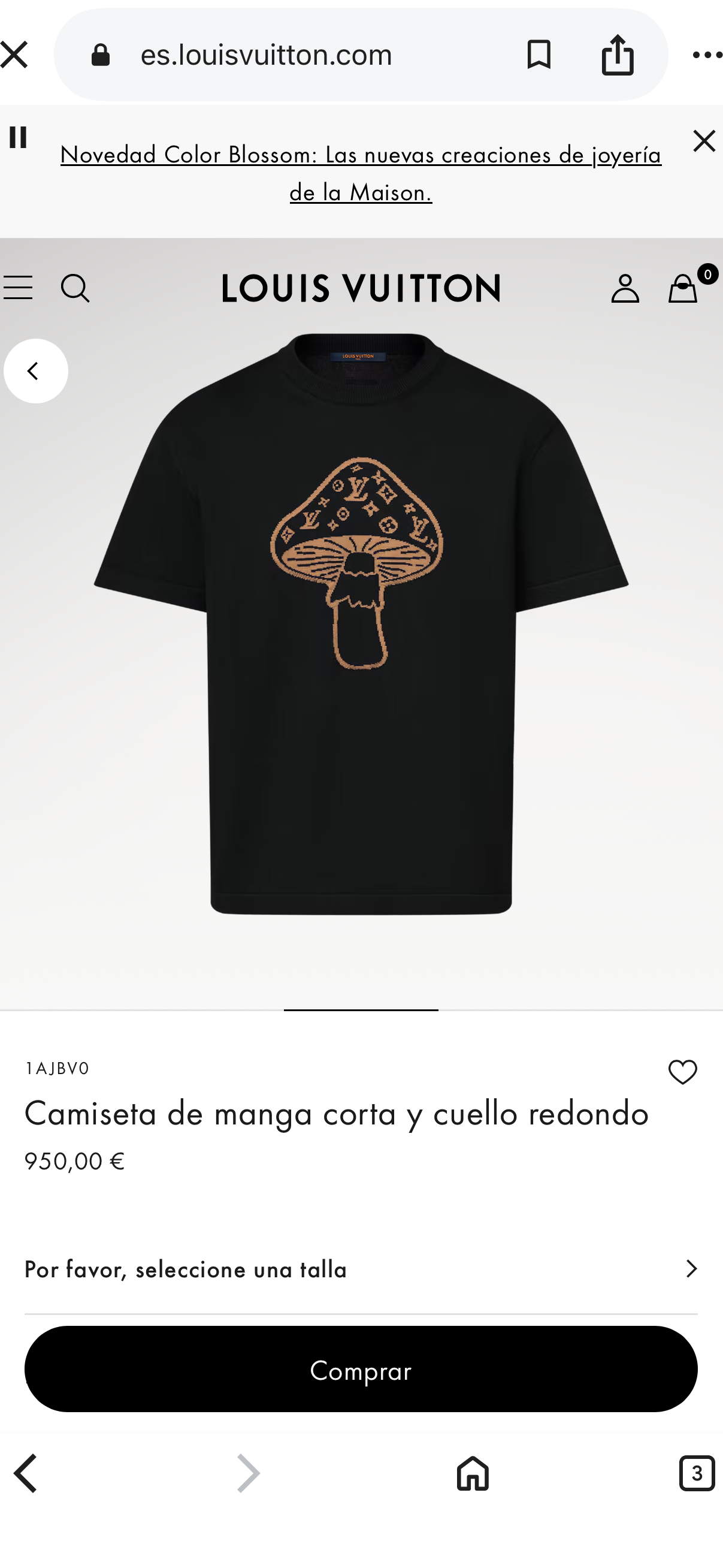 Camiseta Louis Vuitton 082