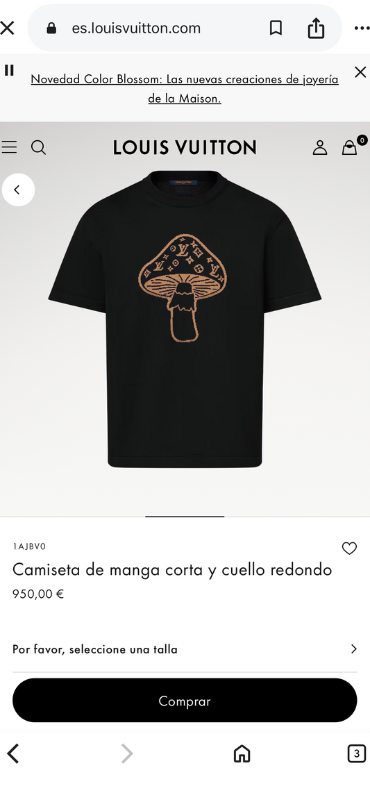 Camiseta Louis Vuitton 082