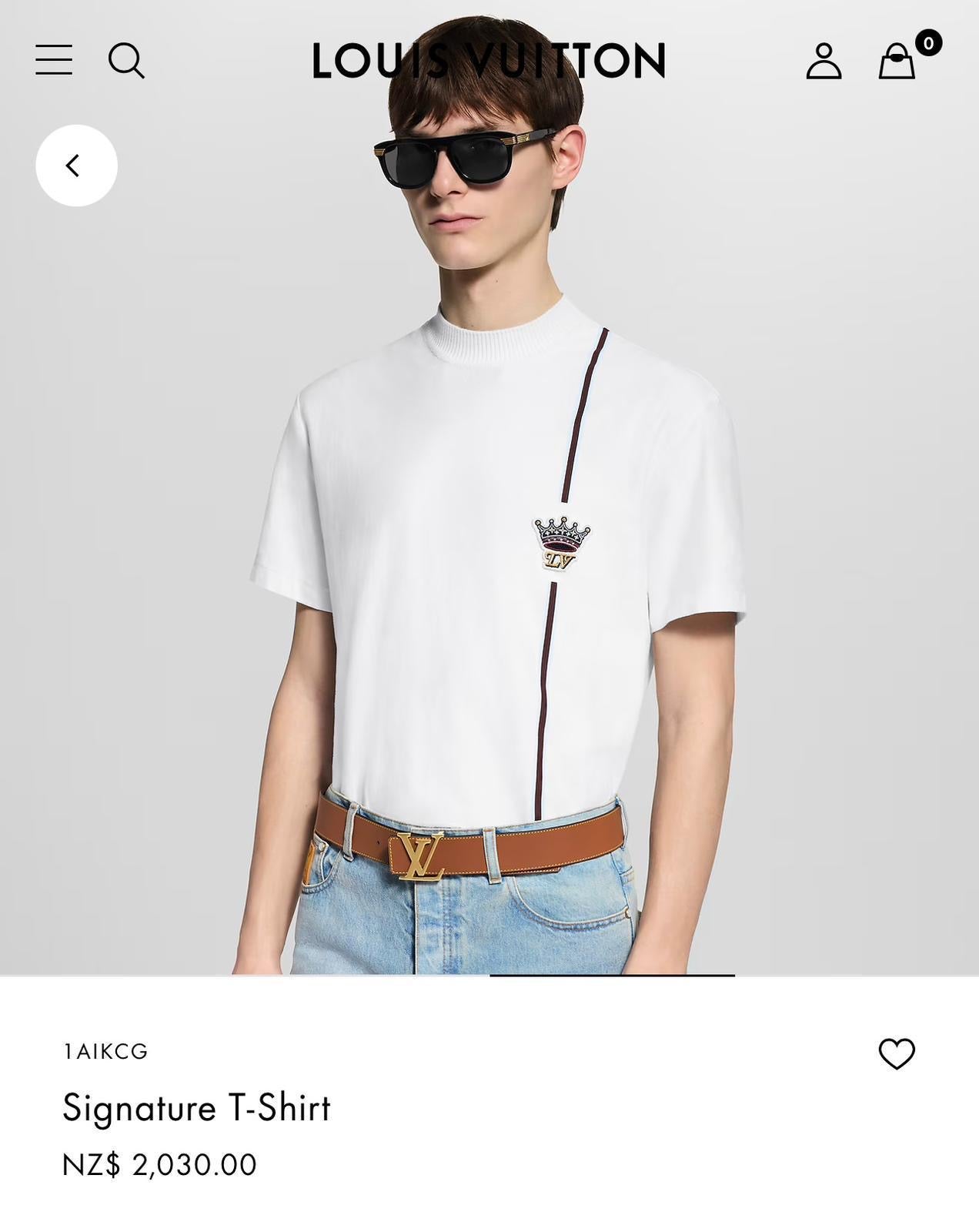 Louis Vuitton camiseta premium 0011