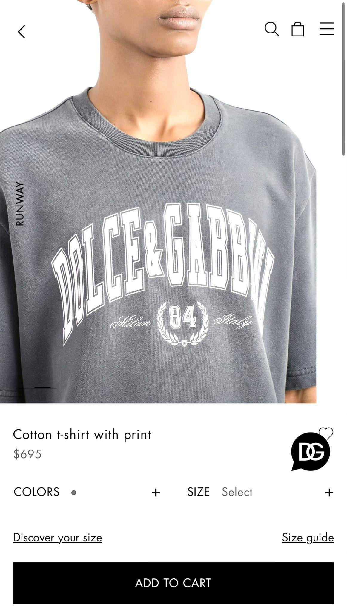 Camiseta Dolce&Gabbana