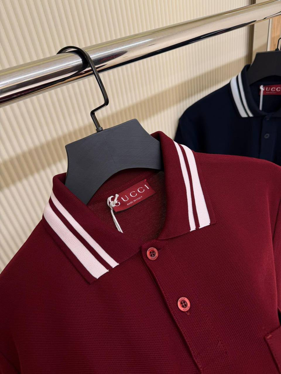 polo gucci vinotinto