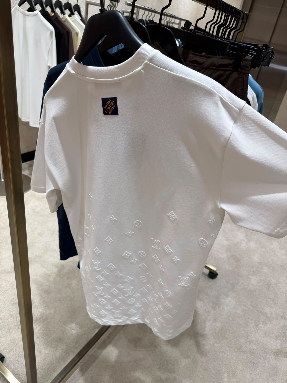 camiseta lv blanca ref 675